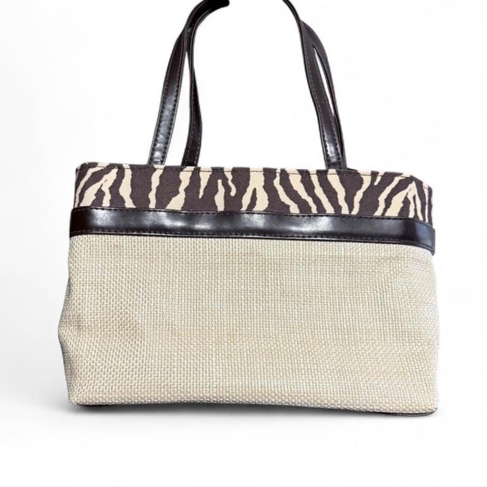 Stylish Zebra Print Tote Bag